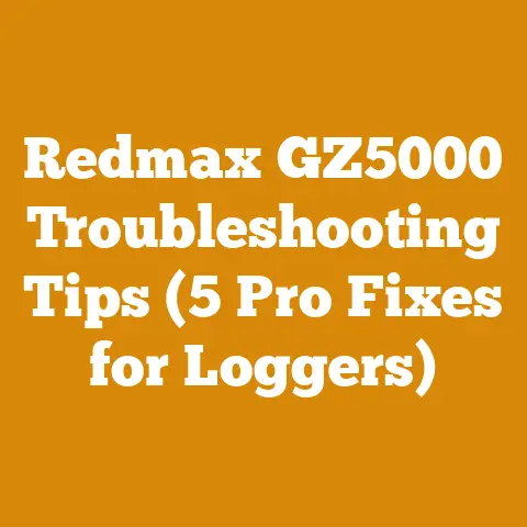 Redmax GZ5000 Troubleshooting Tips (5 Pro Fixes for Loggers)