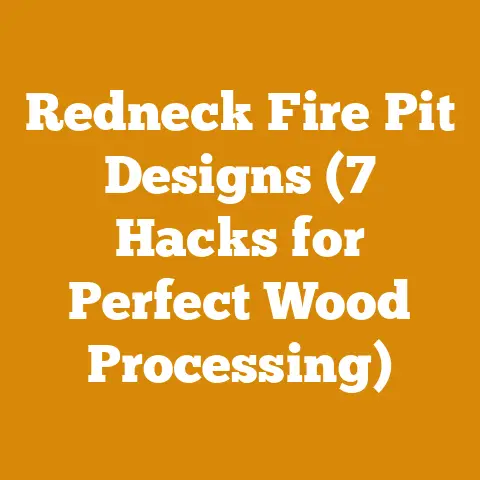 Redneck Fire Pit Designs (7 Hacks for Perfect Wood Processing)