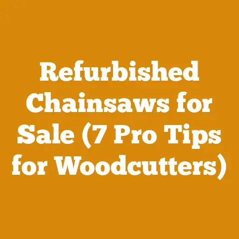 Refurbished Chainsaws for Sale (7 Pro Tips for Woodcutters)