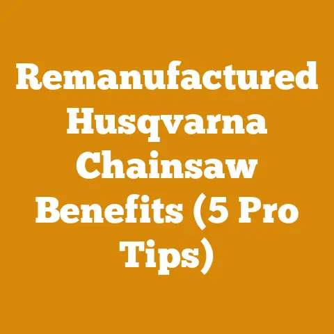 Remanufactured Husqvarna Chainsaw Benefits (5 Pro Tips)