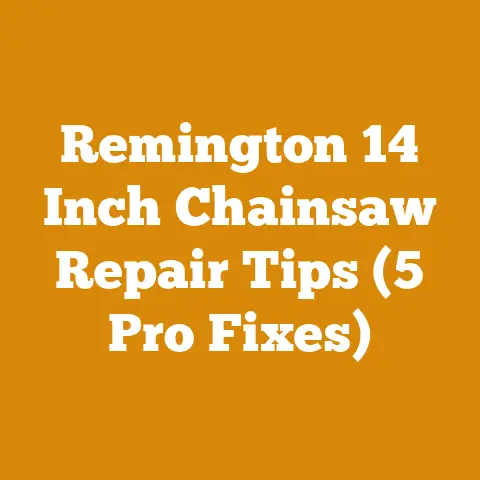 Remington 14 Inch Chainsaw Repair Tips (5 Pro Fixes)