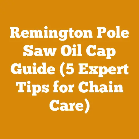 Remington Pole Saw Oil Cap Guide (5 Expert Tips for Chain Care)