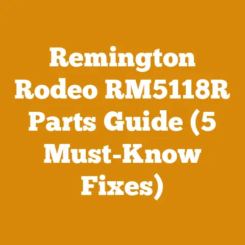 Remington Rodeo RM5118R Parts Guide (5 Must-Know Fixes)