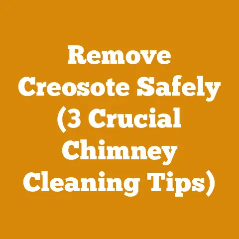 Remove Creosote Safely (3 Crucial Chimney Cleaning Tips)