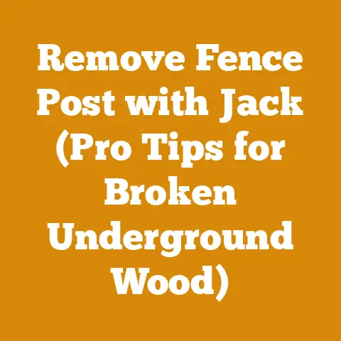 Remove Fence Post with Jack (Pro Tips for Broken Underground Wood)