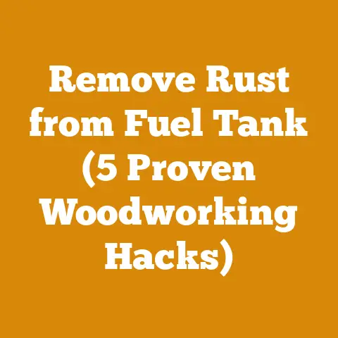 Remove Rust from Fuel Tank (5 Proven Woodworking Hacks)