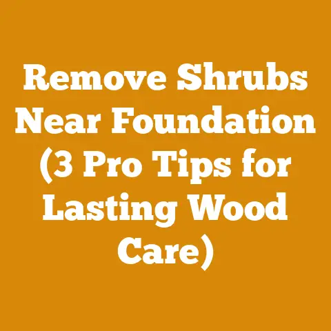 Remove Shrubs Near Foundation (3 Pro Tips for Lasting Wood Care)