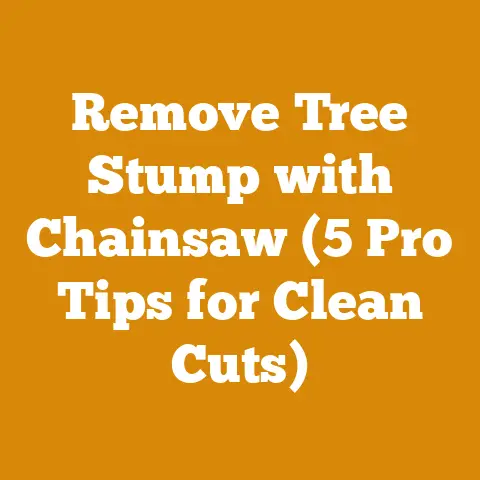 Remove Tree Stump with Chainsaw (5 Pro Tips for Clean Cuts)