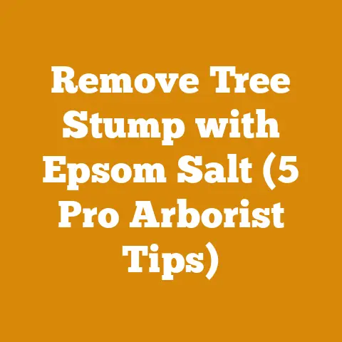 Remove Tree Stump with Epsom Salt (5 Pro Arborist Tips)
