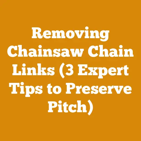 Removing Chainsaw Chain Links (3 Expert Tips to Preserve Pitch)
