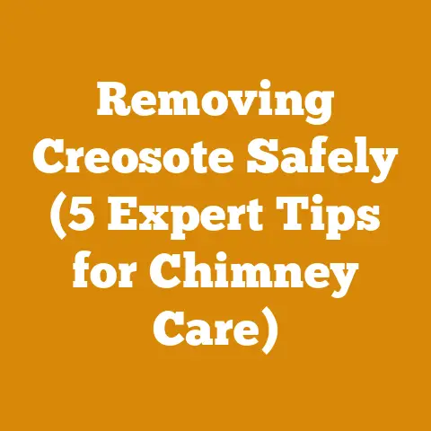Removing Creosote Safely (5 Expert Tips for Chimney Care)