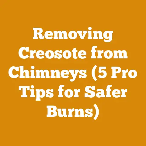 Removing Creosote from Chimneys (5 Pro Tips for Safer Burns)
