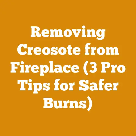 Removing Creosote from Fireplace (3 Pro Tips for Safer Burns)