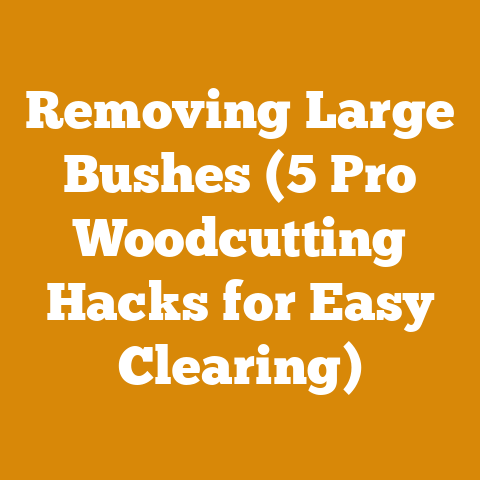 Removing Large Bushes (5 Pro Woodcutting Hacks for Easy Clearing)