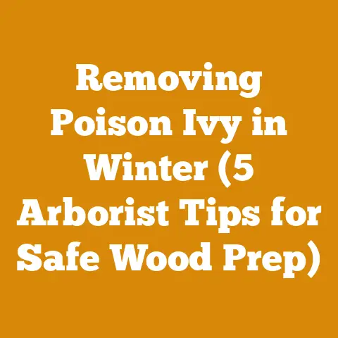 Removing Poison Ivy in Winter (5 Arborist Tips for Safe Wood Prep)