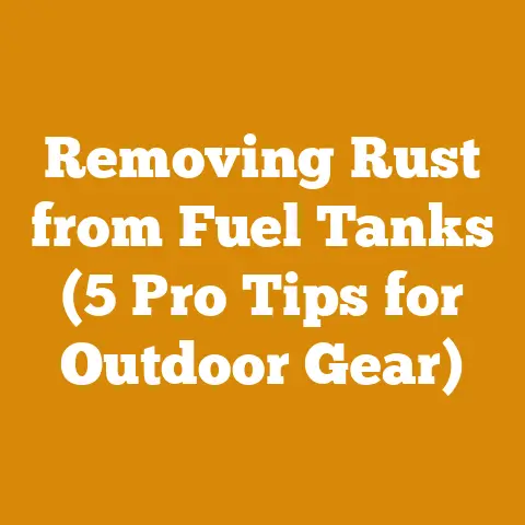 Removing Rust from Fuel Tanks (5 Pro Tips for Outdoor Gear)