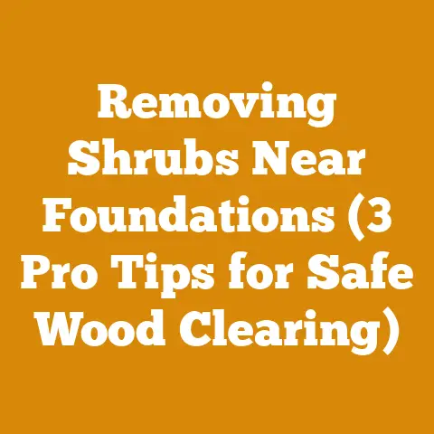 Removing Shrubs Near Foundations (3 Pro Tips for Safe Wood Clearing)