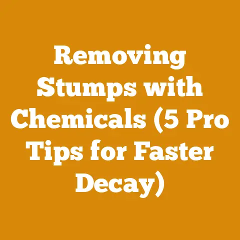 Removing Stumps with Chemicals (5 Pro Tips for Faster Decay)