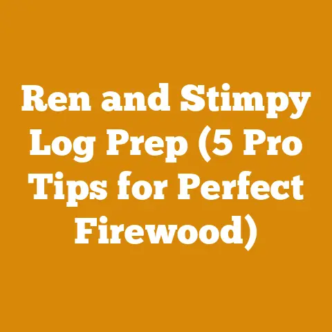 Ren and Stimpy Log Prep (5 Pro Tips for Perfect Firewood)