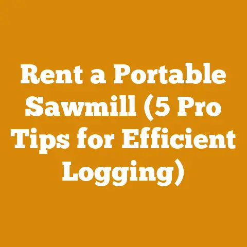 Rent a Portable Sawmill (5 Pro Tips for Efficient Logging)