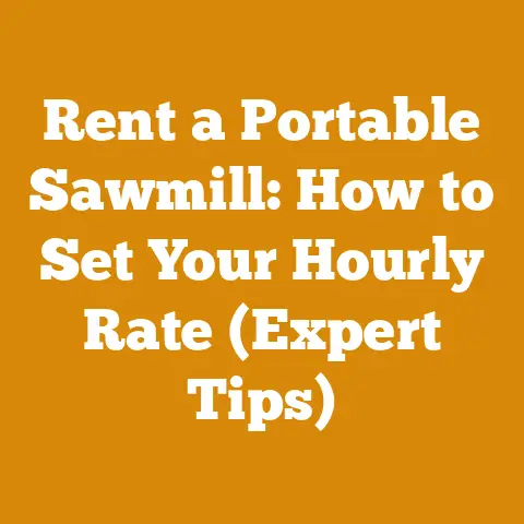 Rent a Portable Sawmill: How to Set Your Hourly Rate (Expert Tips)