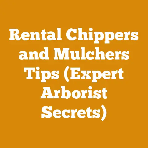 Rental Chippers and Mulchers Tips (Expert Arborist Secrets)