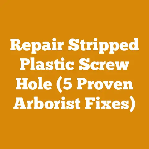 Repair Stripped Plastic Screw Hole (5 Proven Arborist Fixes)