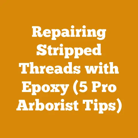 Repairing Stripped Threads with Epoxy (5 Pro Arborist Tips)