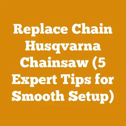 Replace Chain Husqvarna Chainsaw (5 Expert Tips for Smooth Setup)
