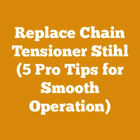 Replace Chain Tensioner Stihl (5 Pro Tips for Smooth Operation)