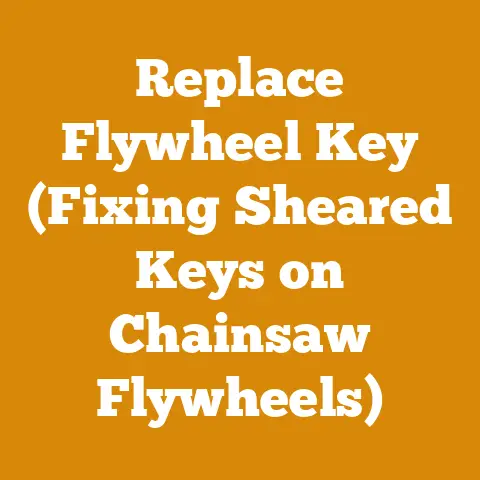 Replace Flywheel Key (Fixing Sheared Keys on Chainsaw Flywheels)