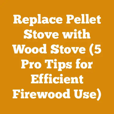 Replace Pellet Stove with Wood Stove (5 Pro Tips for Efficient Firewood Use)
