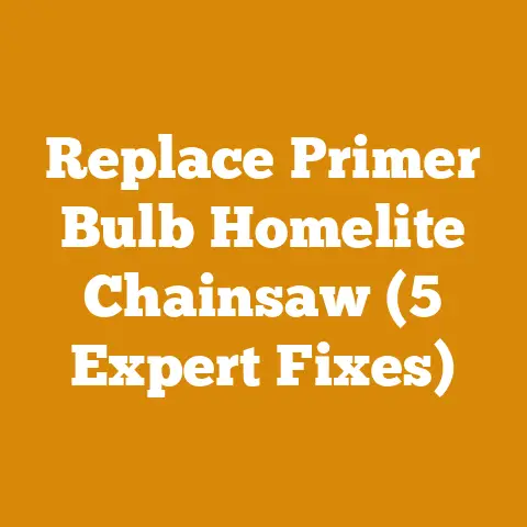 Replace Primer Bulb Homelite Chainsaw (5 Expert Fixes)