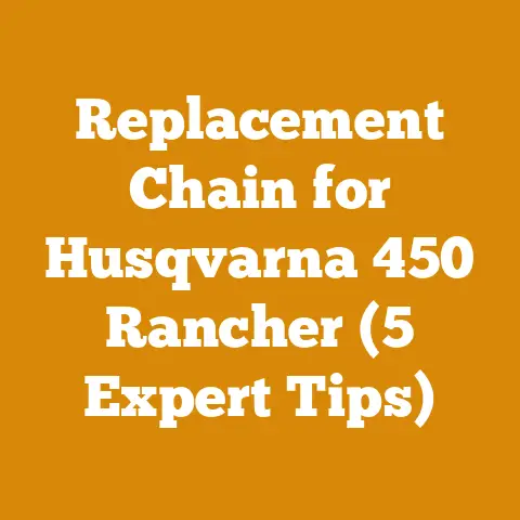 Replacement Chain for Husqvarna 450 Rancher (5 Expert Tips)