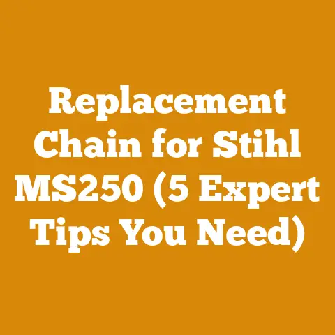 Replacement Chain for Stihl MS250 (5 Expert Tips You Need)