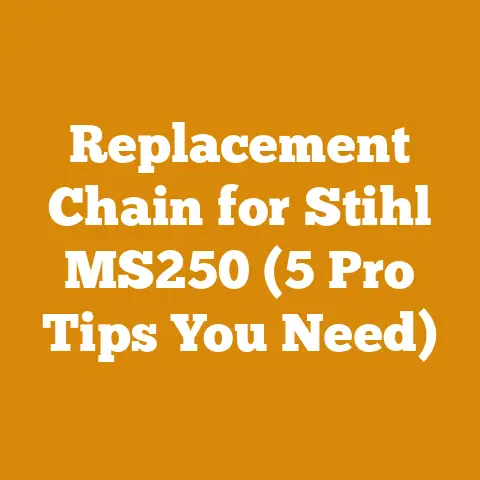Replacement Chain for Stihl MS250 (5 Pro Tips You Need)