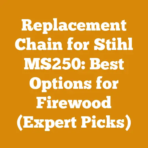 Replacement Chain for Stihl MS250: Best Options for Firewood (Expert Picks)