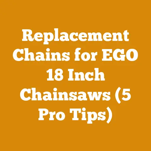 Replacement Chains for EGO 18 Inch Chainsaws (5 Pro Tips)