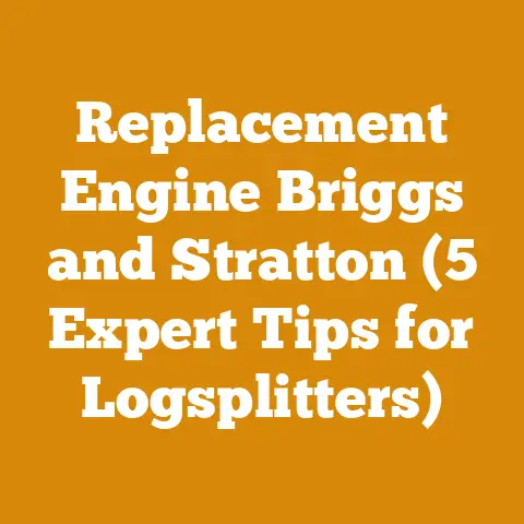 Replacement Engine Briggs and Stratton (5 Expert Tips for Logsplitters)