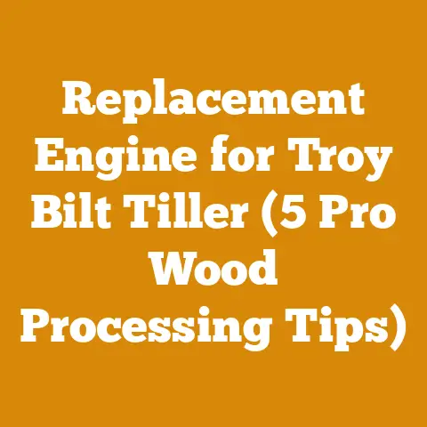 Replacement Engine for Troy Bilt Tiller (5 Pro Wood Processing Tips)