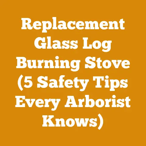 Replacement Glass Log Burning Stove (5 Safety Tips Every Arborist Knows)