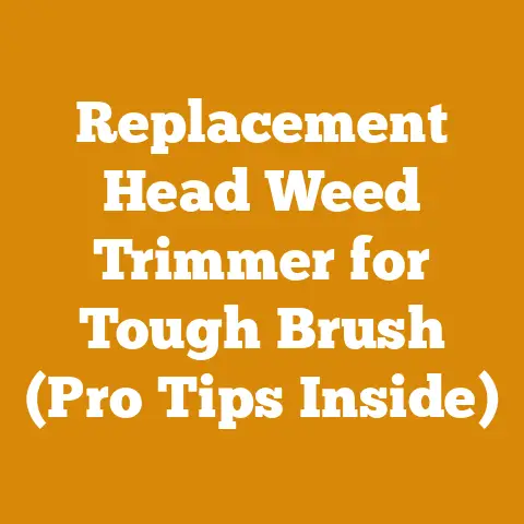 Replacement Head Weed Trimmer for Tough Brush (Pro Tips Inside)