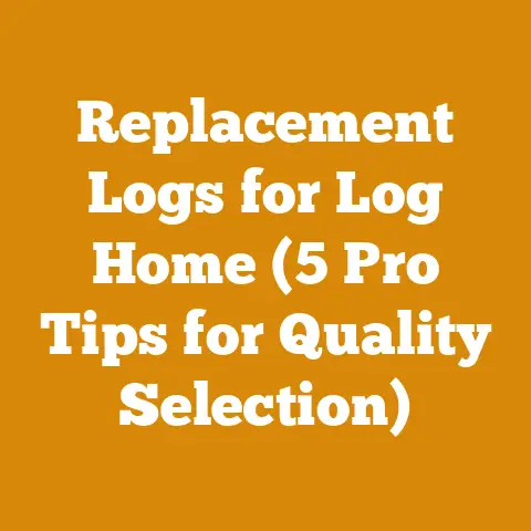 Replacement Logs for Log Home (5 Pro Tips for Quality Selection)