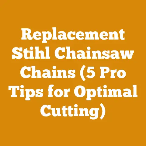 Replacement Stihl Chainsaw Chains (5 Pro Tips for Optimal Cutting)