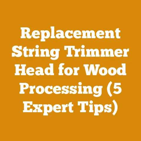 Replacement String Trimmer Head for Wood Processing (5 Expert Tips)