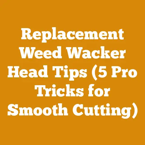 Replacement Weed Wacker Head Tips (5 Pro Tricks for Smooth Cutting)