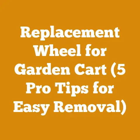 Replacement Wheel for Garden Cart (5 Pro Tips for Easy Removal)