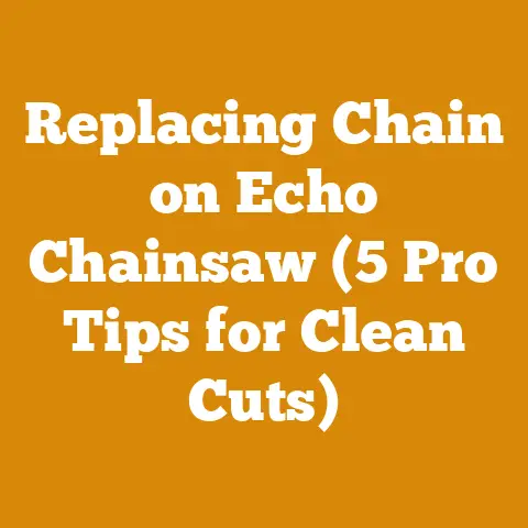Replacing Chain on Echo Chainsaw (5 Pro Tips for Clean Cuts)
