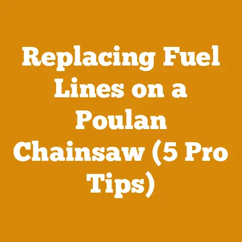Replacing Fuel Lines on a Poulan Chainsaw (5 Pro Tips)