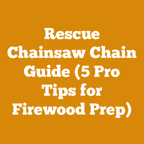 Rescue Chainsaw Chain Guide (5 Pro Tips for Firewood Prep)